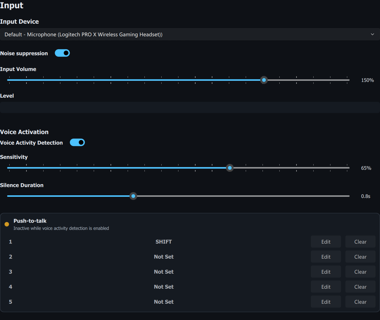 Speech Input Panel